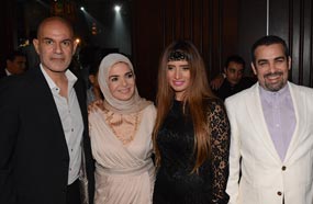 زينة مع أحمد عبد العزيز ومنى عبد الغني