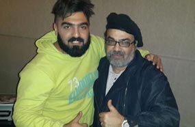 أبو الليف مع الملحن أحمد برازيلي