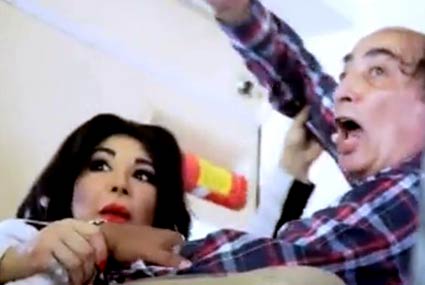 عبد الله مشرف مع غادة إبراهيم في &quot;رامز واكل الجو&quot;