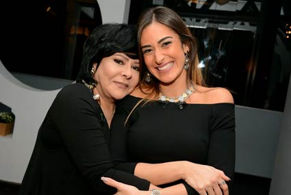 أمينة خليل‎ مع إسعاد يونس