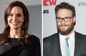 سيث روجن وأنجلينا جولي