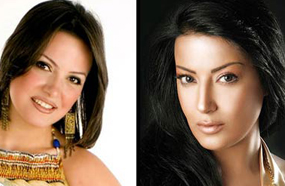 نجاة سمية الخشاب وريهام عبد الغفور من الغرق