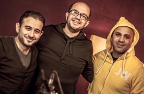 عزيز الشافعي وعمر طاهر وأحمد عادل