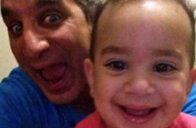 باسم يوسف مع ابنته نادية