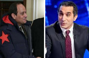 باسم يوسف وجاكيت السيسي