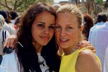 شيرين رضا وابنتها نور عمرو دياب