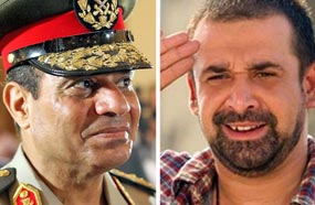 كريم عبد العزيز والسيسي