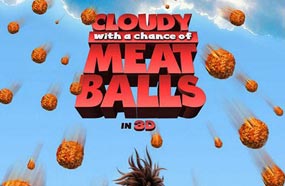 الملصق الدعائي لفيلم Cloudy With a Chance of Metal Balls