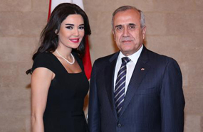 الرئيس اللبناني وسيرين