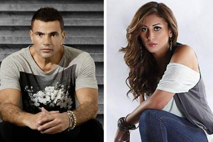 تدوالت الأيام الماضية شائعة ارتباط زواج عمرو دياب بدينا الشربيني