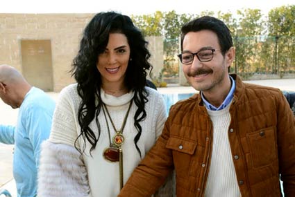 أحمد زاهر في الاحتفال