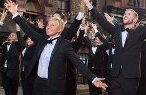 إلين دي جينيريس في إعلان الأوسكار