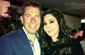 إليسا بصحبة السفير البريطاني في بيروت