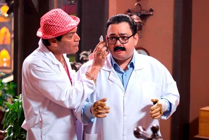 أحمد رزق وباسم سمرة في المسلسل