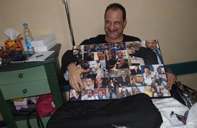 خالد الصاوي يحتفل بعيد ميلاده في المستشفى