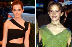 فرق شاسع بين إيما واتسون في حفل "Met Gala" عام 2013 وإيما واتسون عام 2001 ، تعرف على تطور أزياء الممثلة الشابة منذ بدايتها وحتى الآن في الصور التالية.