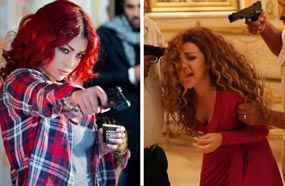 ميريام وهيفاء في صور من أعمالهما