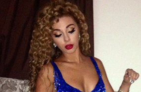 ميريام فارس تستعد للحفل