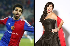 فيفي عبده تنصح محمد صلاح