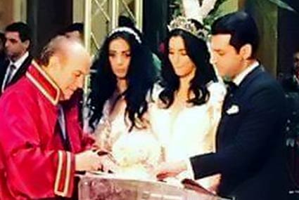 12 صورة من حفل زفاف التركي مراد يلدريم على إيمان الباني ...