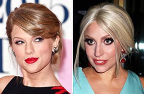 ليدي جاجا وتايلور سويفت وغزل متبادل على Twitter