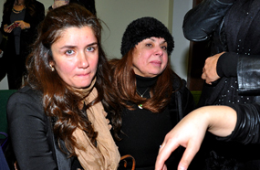 غادة عادل في العزاء