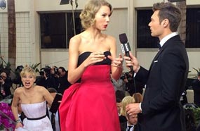 جينفر لورانس تفسد صورة تايلور سويفت