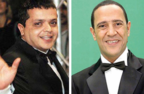 أشرف عبد الباقي ومحمد هنيدي