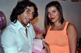 هبة السيسي وزوجها كريم محمود أطلقا على ابنتهما اسم Heaven ويعني "الجنة"