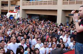 حسام حبيب في حفل الأكاديمية