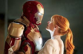 جواينيث بالترو مع الرجل الحديدي