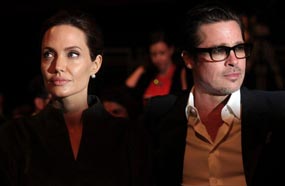 أنجلينا جولي وبراد بيت