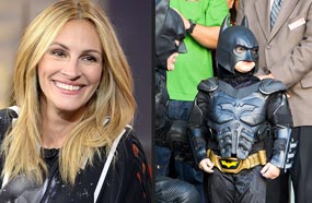 &quot;الطفل الوطواط&quot; وجوليا روبرتس