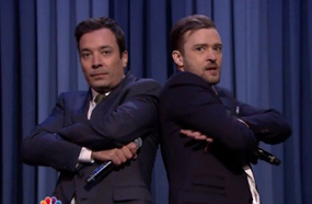 جستين تيمبرلايك يستعرض تاريخ أغاني &quot;الراب&quot; مع جيمي فالون