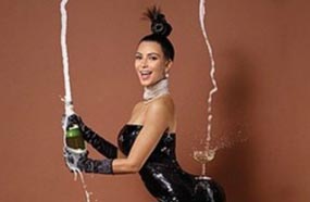 كيم كارداشيان على غلاف مجلة PAPER