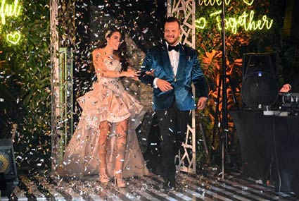 أحمد ماجد المصري و عروسه هند