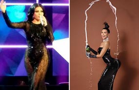 كيم كاردشيان VS هيفاء وهبي