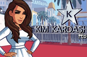 كيم كاردشيان في لعبتها الجديدة