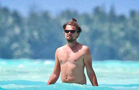 ليوناردو زائد الوزن خلال إجازته في &quot;بورا بورا&quot;
