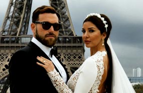 لاميتا فرنجية مع زوجها