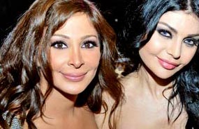 هيفاء وإليسا