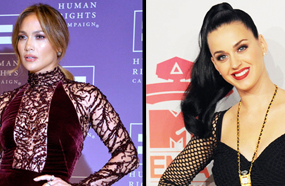 كاتي بيري وجينفر لوبيز تعلنان المشاركة في حفل  &quot;American Music Awards&quot;