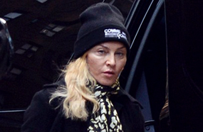 مادونا بدون ماكياج