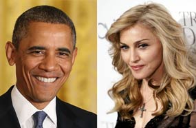 مادونا لم تلتقي باراك أوباما حتى الآن!