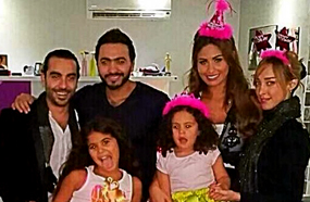 تامر وبسمة ومي سليم