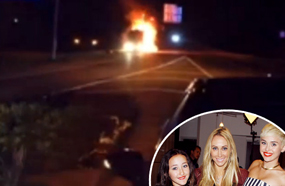 والدة مايلي واختها الصغيرة كانتا في الحافلة وقت احتراقها