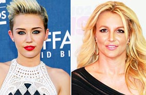 بريتني سبيرز ومايلي سايرس