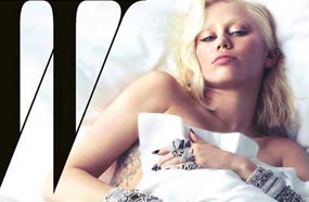 مايلي سايرس على غلاف مجلة &quot;w&quot;