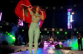 ميريام فارس كما أطلت في الحفل