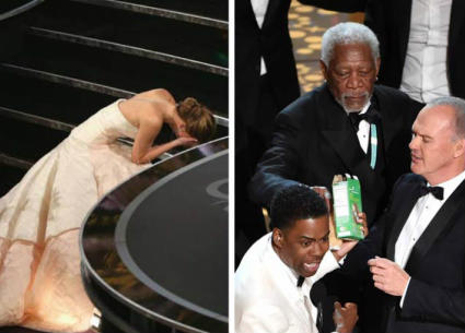 لحظات طريفة في تاريخ الأوسكار